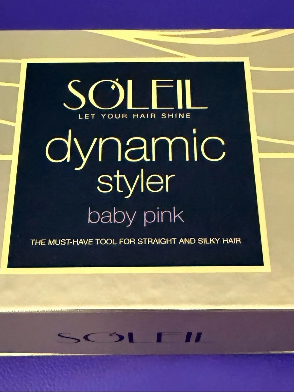 Soleil Dynamic Styler/Soleil Flatiron - Baby Pink